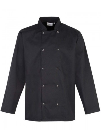 Premier Studded front long sleeve chef's jacket 2