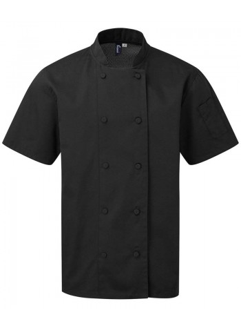 Premier Chefs coolchecker short sleeve jacket 2