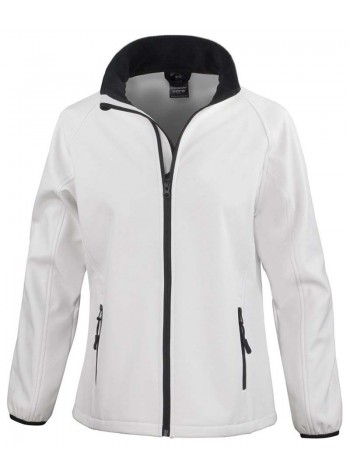 Women's Result Core printable softshell jacket