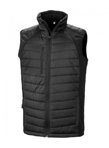 Result Black compass padded softshell gilet 2