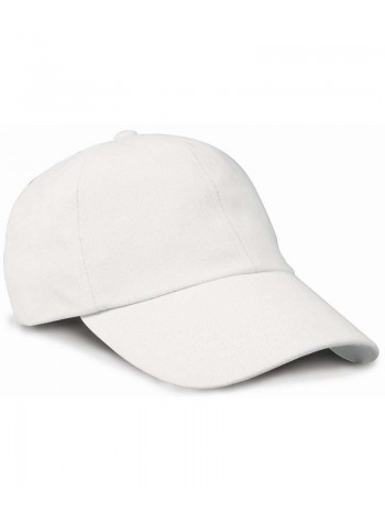 Result Headwear Junior low-profile heavy brushed cotton cap