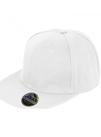 Result Headwear Bronx original flat peak snapback cap