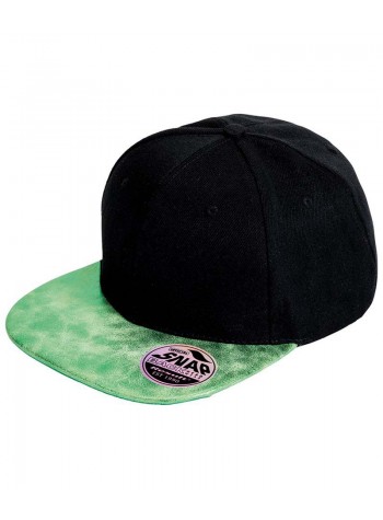 Result Headwear Bronx glitter flat peak snapback cap 2