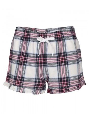 SF Women's tartan frill shorts
