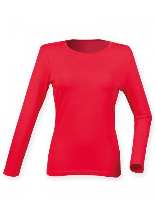 SF Women's feel good long sleeved stretch t-shirt