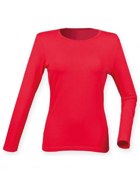 SF Women's feel good long sleeved stretch t-shirt