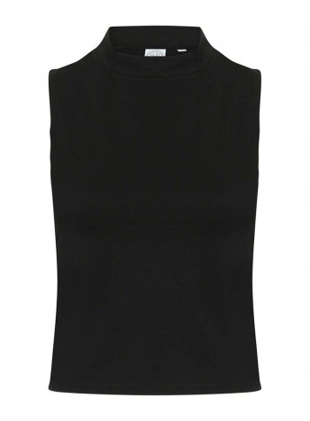 SF Women's high neck crop vest 2