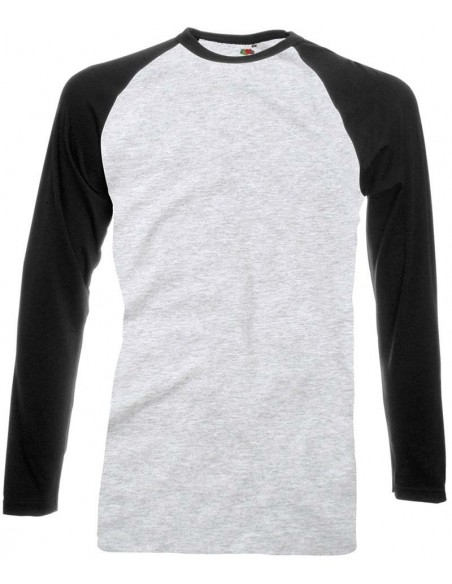 Fruit of the Loom Long sleeve baseball T