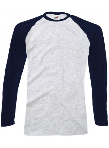 Fruit of the Loom Long sleeve baseball T 2