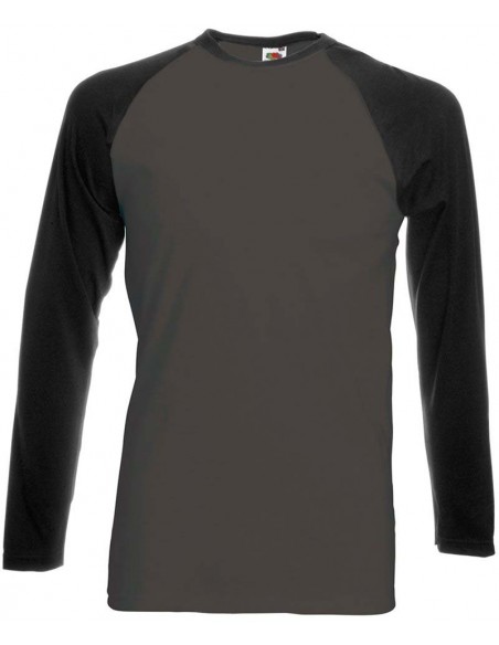 Fruit of the Loom Long sleeve baseball T