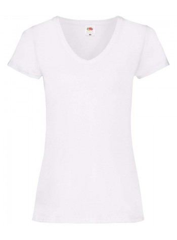Fruit of the Loom Women's valueweight v-neck T