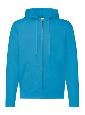 Fruit of the Loom Classic 80/20 hooded sweatshirt jacket 2