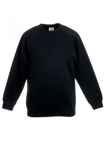 Fruit of the Loom Kids classic raglan sweatshirt 2