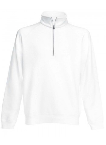 Fruit of the Loom Premium 70/30 zip-neck sweatshirt