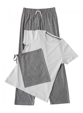Towel City Women's long pant pyjama set (in a bag) 2