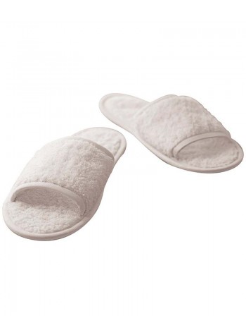 Towel City Classic terry slippers (open-toe) 2