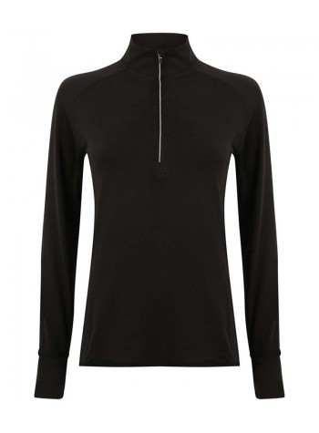 Tombo Women's long-sleeved ¼ zip top 2