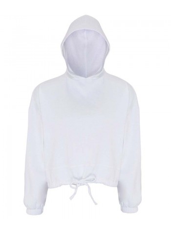 Women's TriDri® cropped oversize hoodie