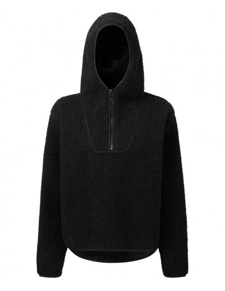 Women's TriDri® sherpa 1/4 zip hoodie