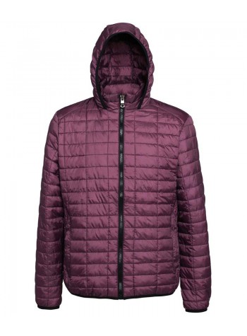 2786 Honeycomb hooded jacket 2