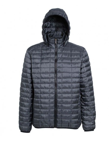 2786 Honeycomb hooded jacket