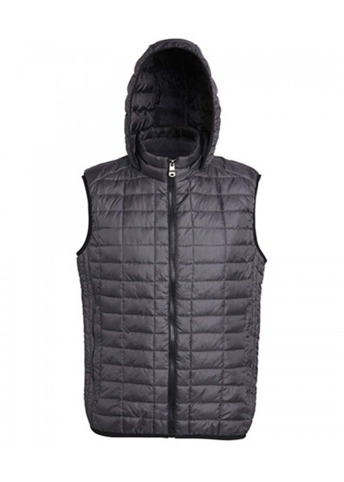 2786 Honeycomb hooded gilet