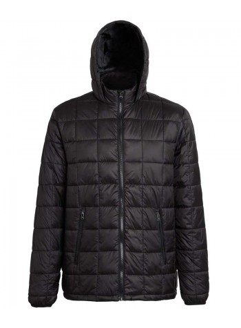 2786 Box quilt hooded jacket 2