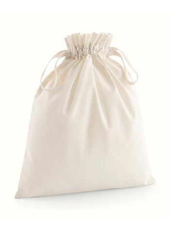 Westford Mill Organic Cotton Drawcord Bag 2