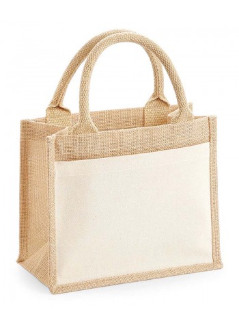 Westford Mill Cotton Pocket Jute Gift Bag 2
