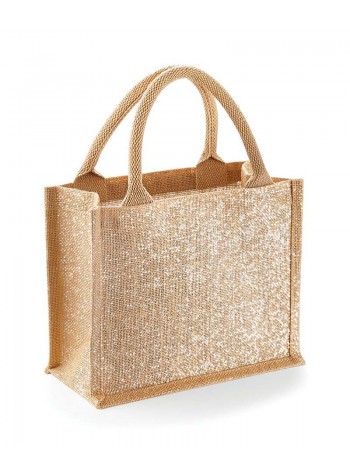 Westford Mill Shimmer Jute Mini Gift Bag 2