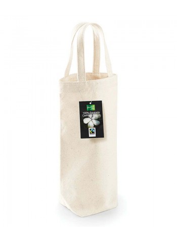 Westford Mill Fairtrade Cotton Bottle Bag 2