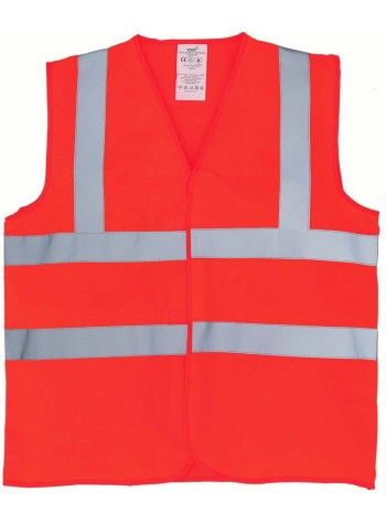Yoko Flame-retardant hi-vis sleeveless waistcoat (HVW100FR) 2