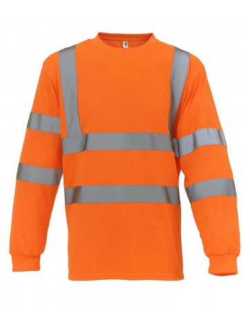 Yoko Hi-vis long sleeve t-shirt (HVJ420) 2