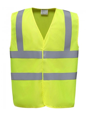 Yoko Hi-vis flame-retardant anti-static waistcoat (HVW100ASFR) 2