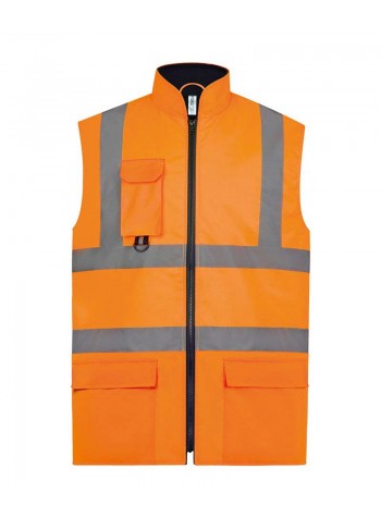 Yoko Hi-vis padded bodywarmer (HV005) 2