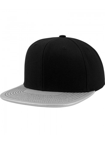 Flexfit by Yupoong Metallic visor snapback (6089PU) 2