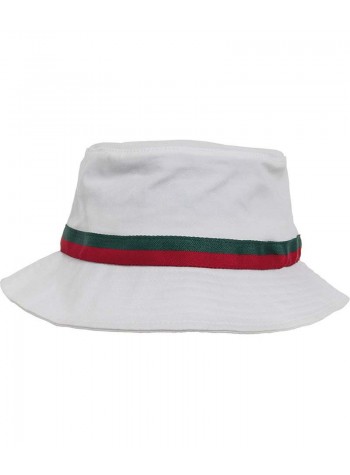 Flexfit by Yupoong Stripe bucket hat (5003S) 2