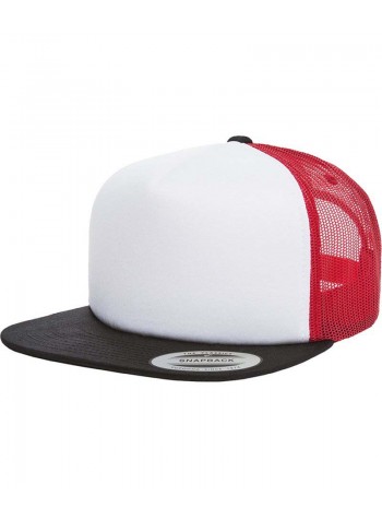 Flexfit by Yupoong Foam trucker with white front (6005FW) 2