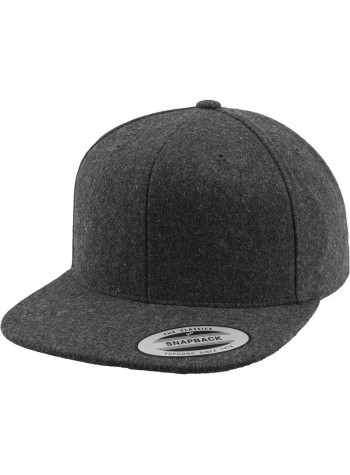 Flexfit by Yupoong Melton wool snapback (6689M) 2