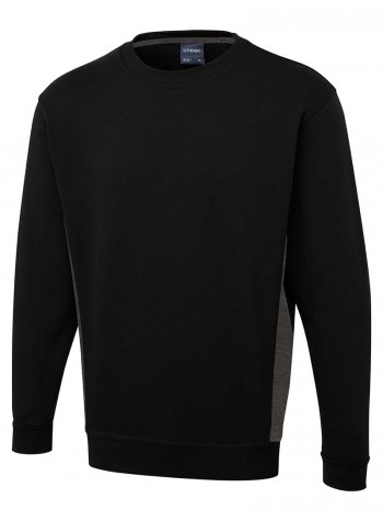 Uneek Clothing Two tone crew new sweatshirt 2