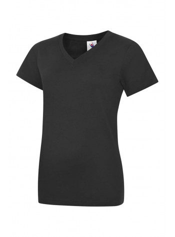 Uneek Clothing Ladies classic v neck t shirt 2