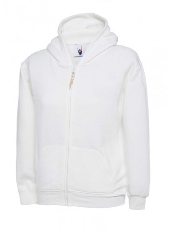 Uneek Clothing Childrens classic full zip hooded sweatshirt