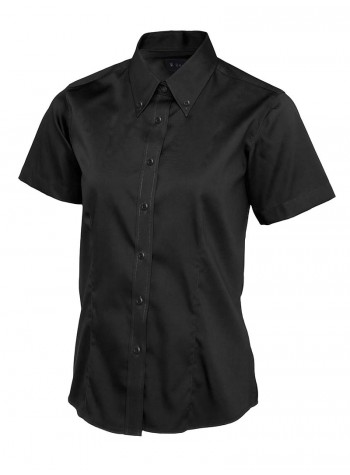 Uneek Clothing Ladies pinpoint oxford half sleeve shirt 2