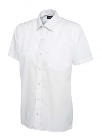 Uneek Clothing Mens poplin half sleeve shirt