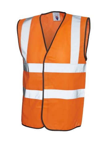 Uneek Clothing Sleeveless safety waist coat 2