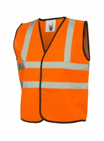 Uneek Clothing Childrens hi-viz waist coat 2