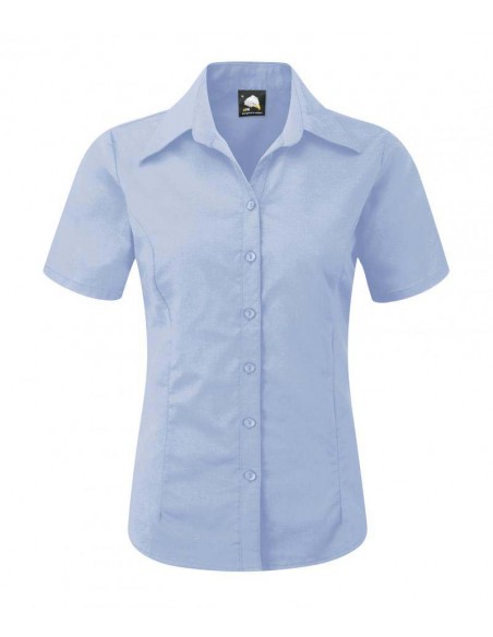 Orn Workwear The Classic Ladies Oxford S/S Blouse