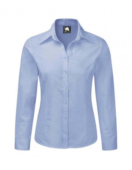 Orn Workwear The Classic Ladies Oxford L/S Blouse