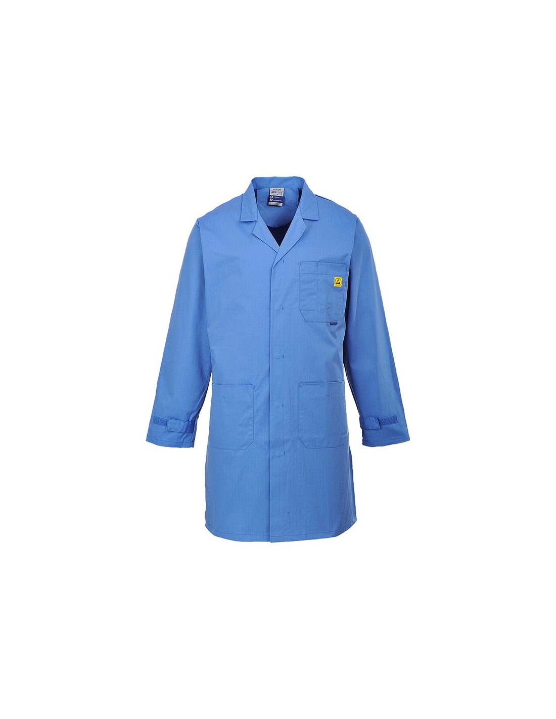 Portwest Anti Static Coat, ColorWhite Talla XXL