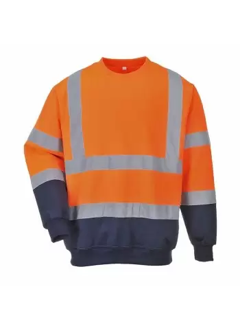 Portwest Two Tone Hi-Vis Sweatshirt